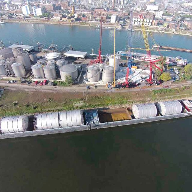 Müller Behälterbau - Coil Building, Produktion vor Ort